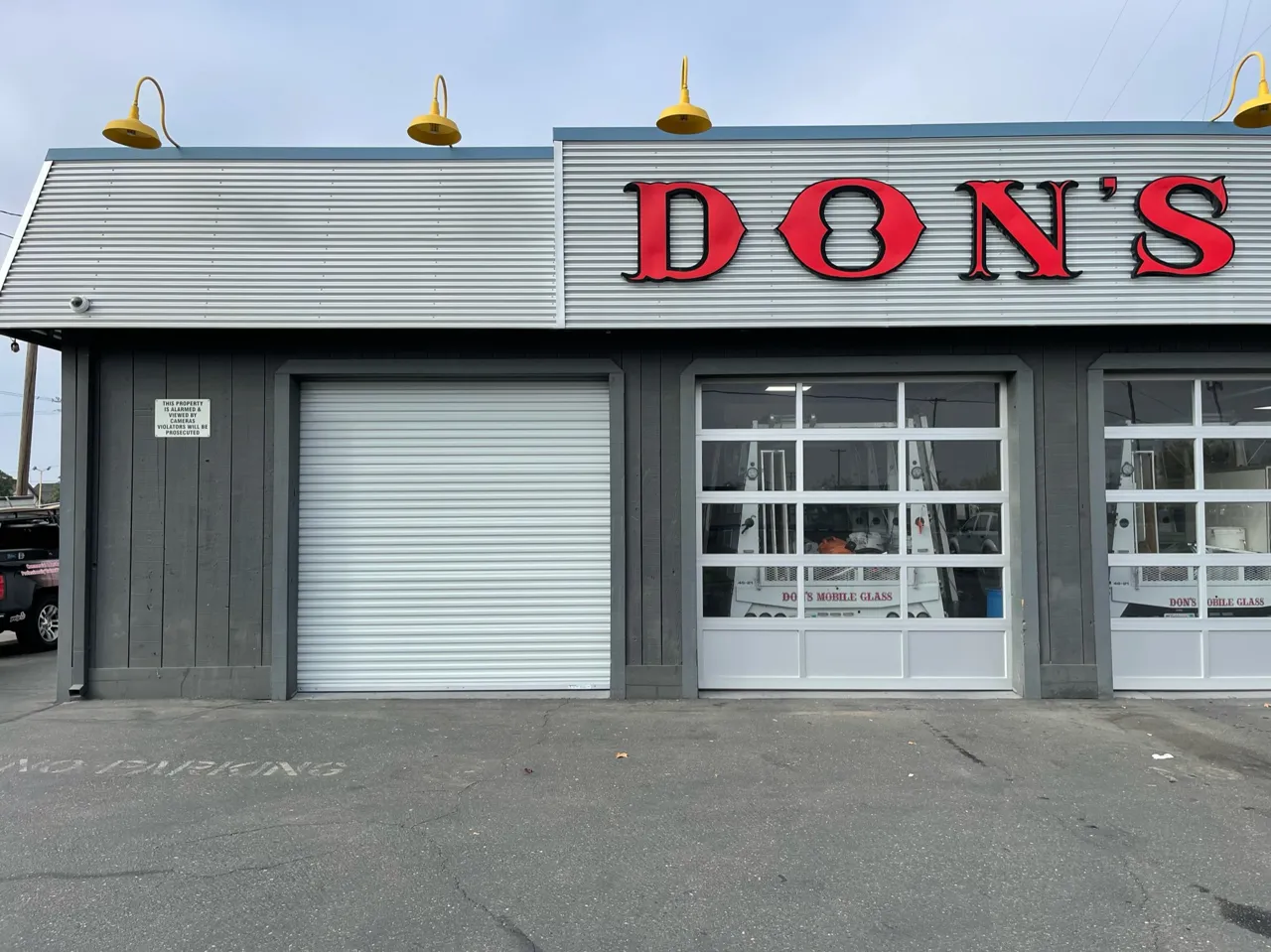 Custom garage door design