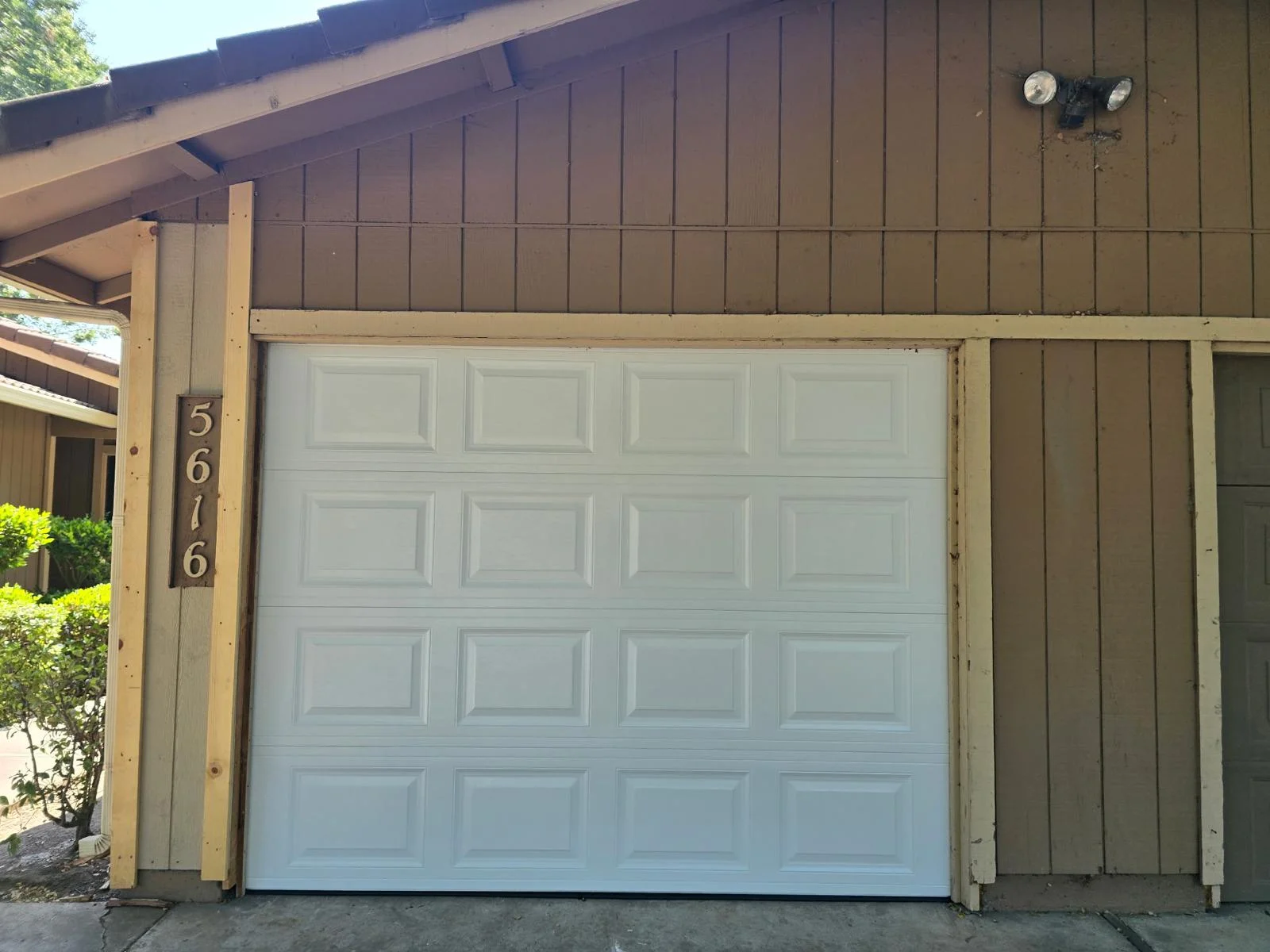 Garage door maintenance