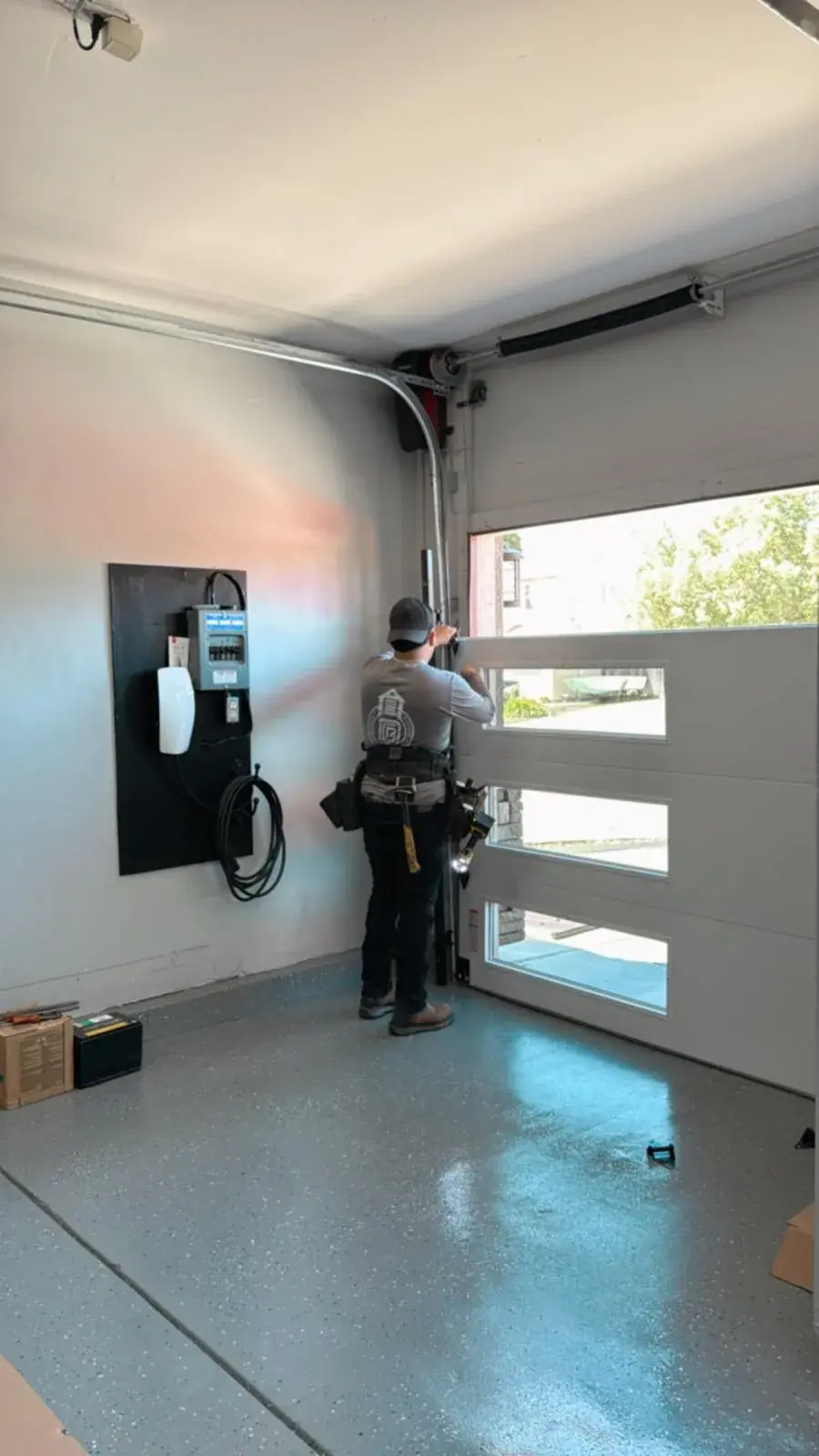 Skyline 2147 Installation — New Skyline 2147 Garage Door Installation – Modern, Strong & Reliable Another successful garage door installation in San Joaq — aprofessionalgaragedoor