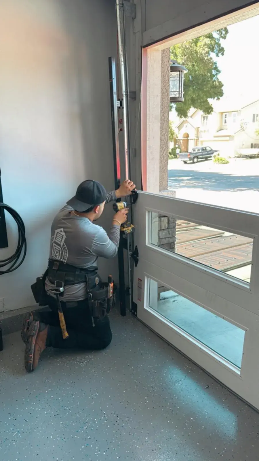 Skyline 2147 Installation — New Skyline 2147 Garage Door Installation – Modern, Strong & Reliable Another successful garage door installation in San Joaq — aprofessionalgaragedoor