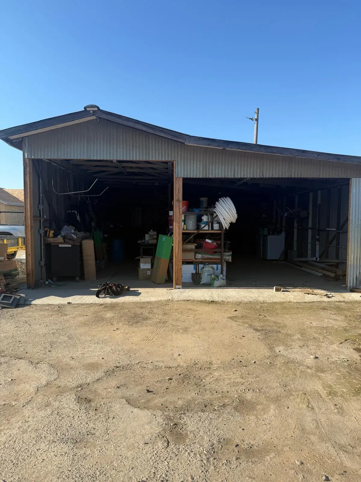Framing a Garage Opening for Special-Size C.H.I. Model 2250 Doors — Framing preparation, opening verification, door installation, track setup, balance testing. Special-size 9'6" x 8'6" C.H.I. M — apro