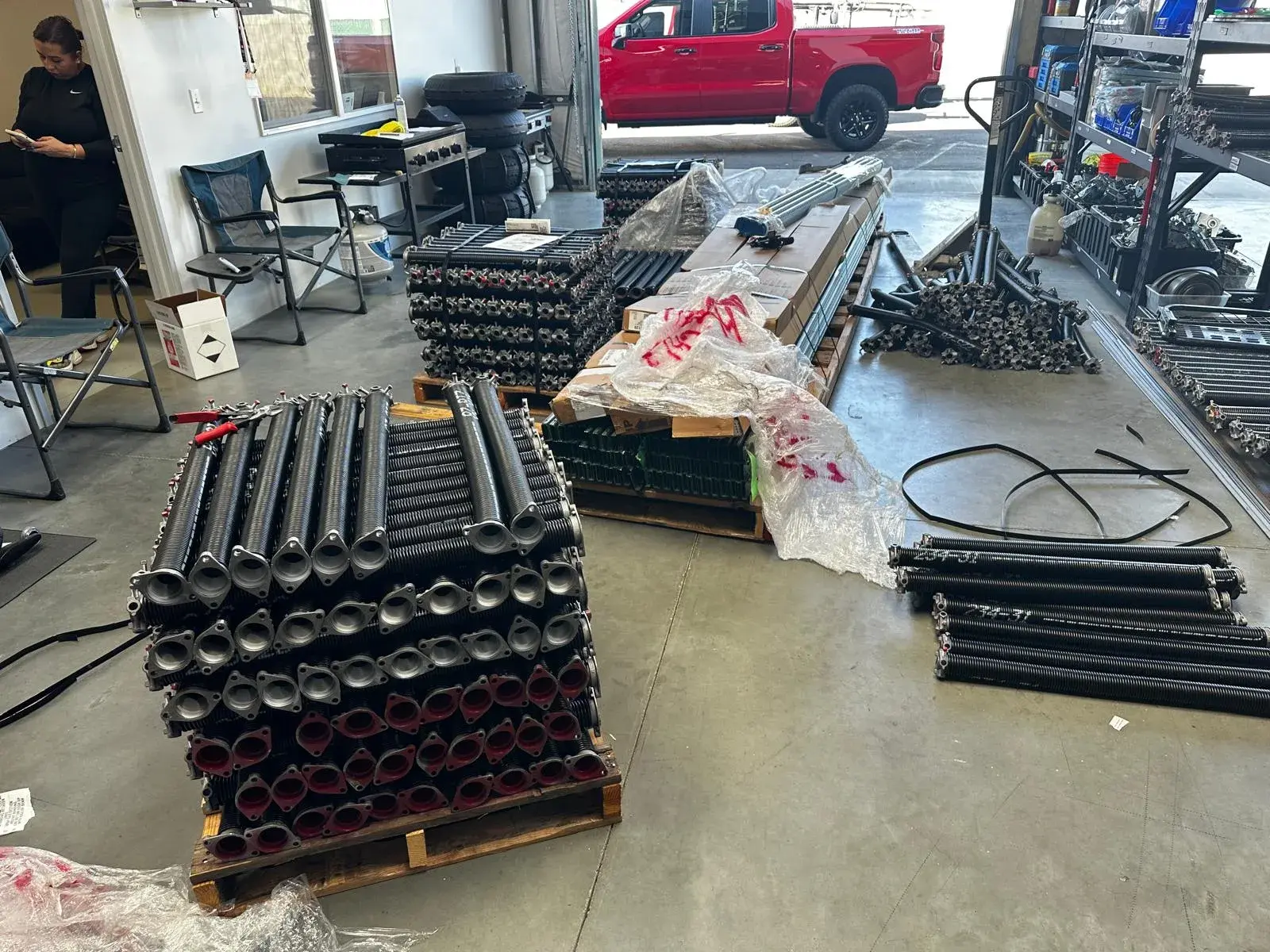 Spring Replacement — Broken garage door spring? We replace torsion and extension springs in Modesto, Stockton, Tracy & Central Valley. Fast, safe, — aprofessionalgaragedoor